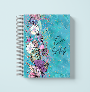 Under Water Sea Shells Weekly Planner