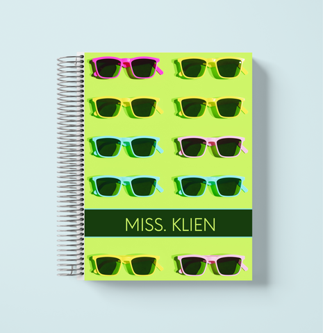 Sunglasses Weekly Planner