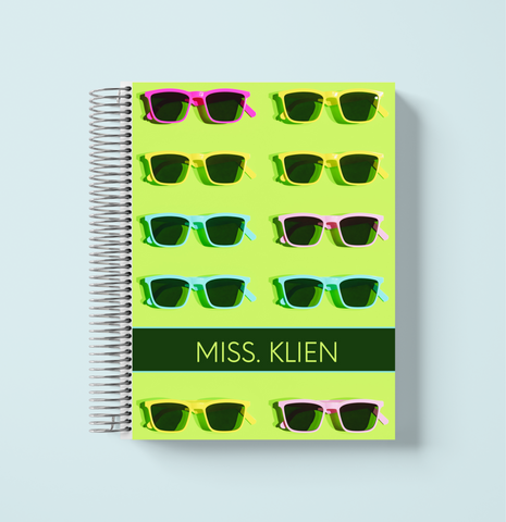 Sunglasses Monthly Planner