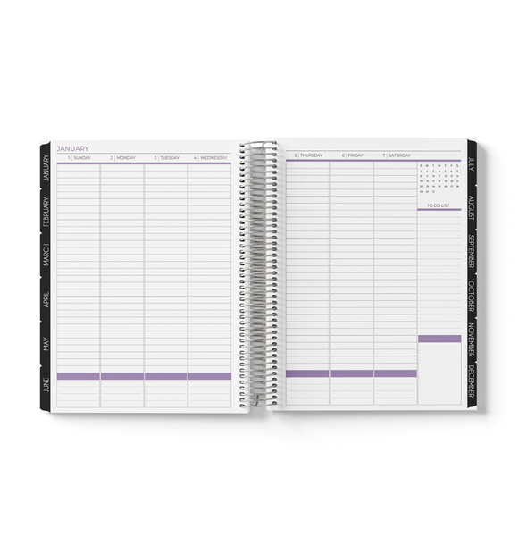 Diamond Buttons Weekly Planner