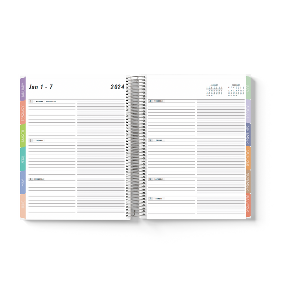 Patterns -Rectangle Weekly Planner