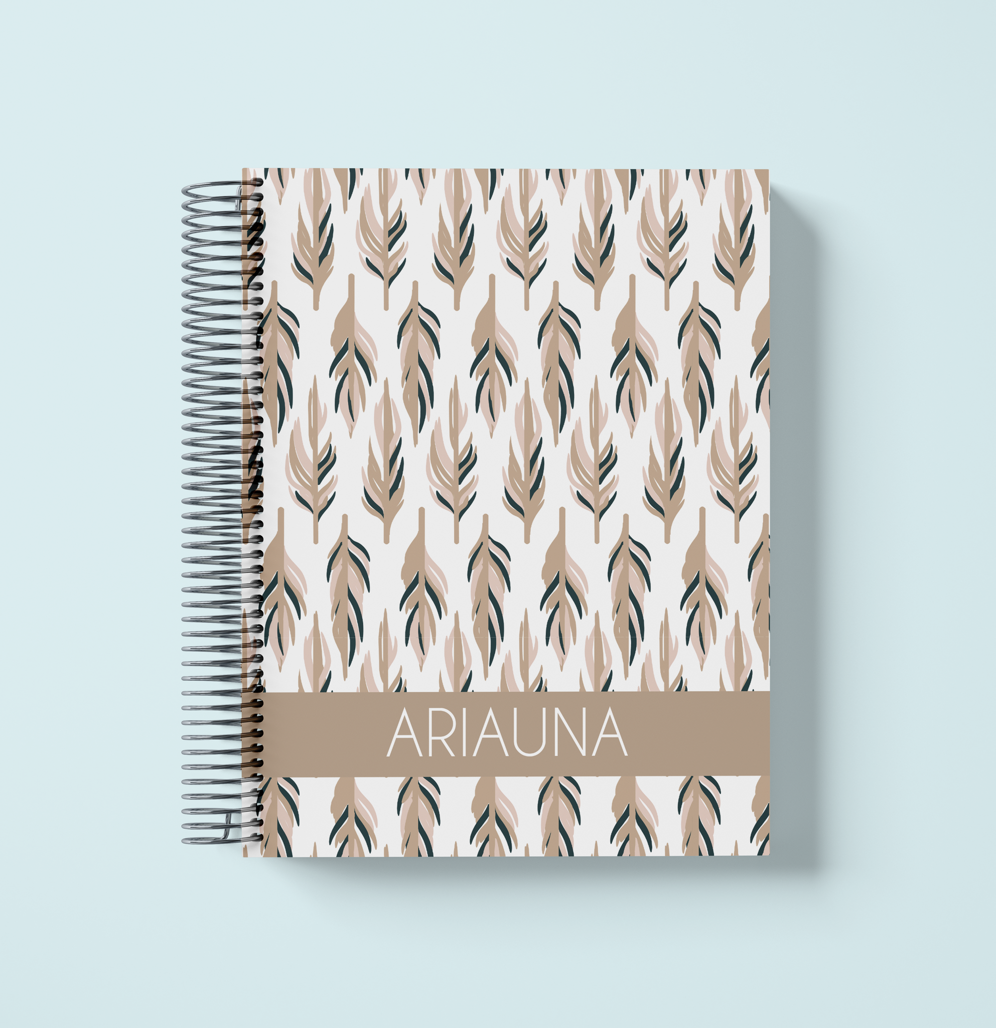 Feathered Boho- Rectangle Weekly Planner