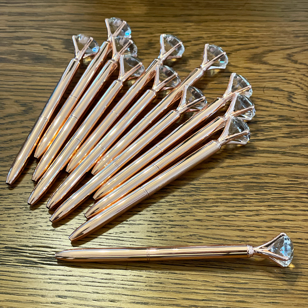 Rose Gold Diamond Pen