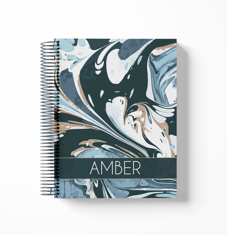 Priceless Notebook, Dash of Teal Elegance