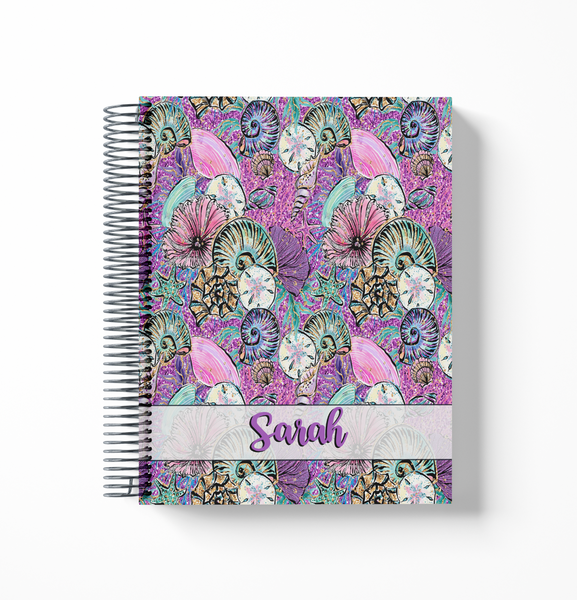 Priceless Notebook, Purple Sea Shells