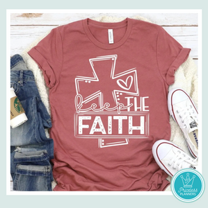 Keep The Faith Cross T-Shirt