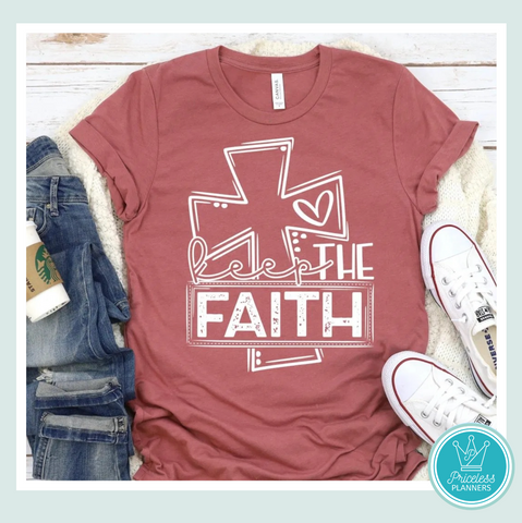 Keep The Faith Cross T-Shirt